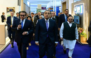 Minister of Health with PM of Egypt